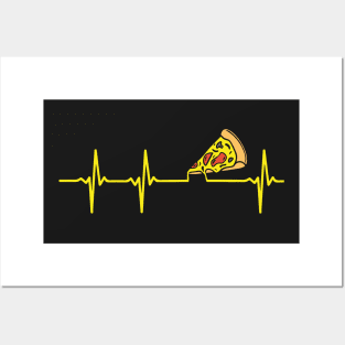 Pizza Heartbeat Posters and Art